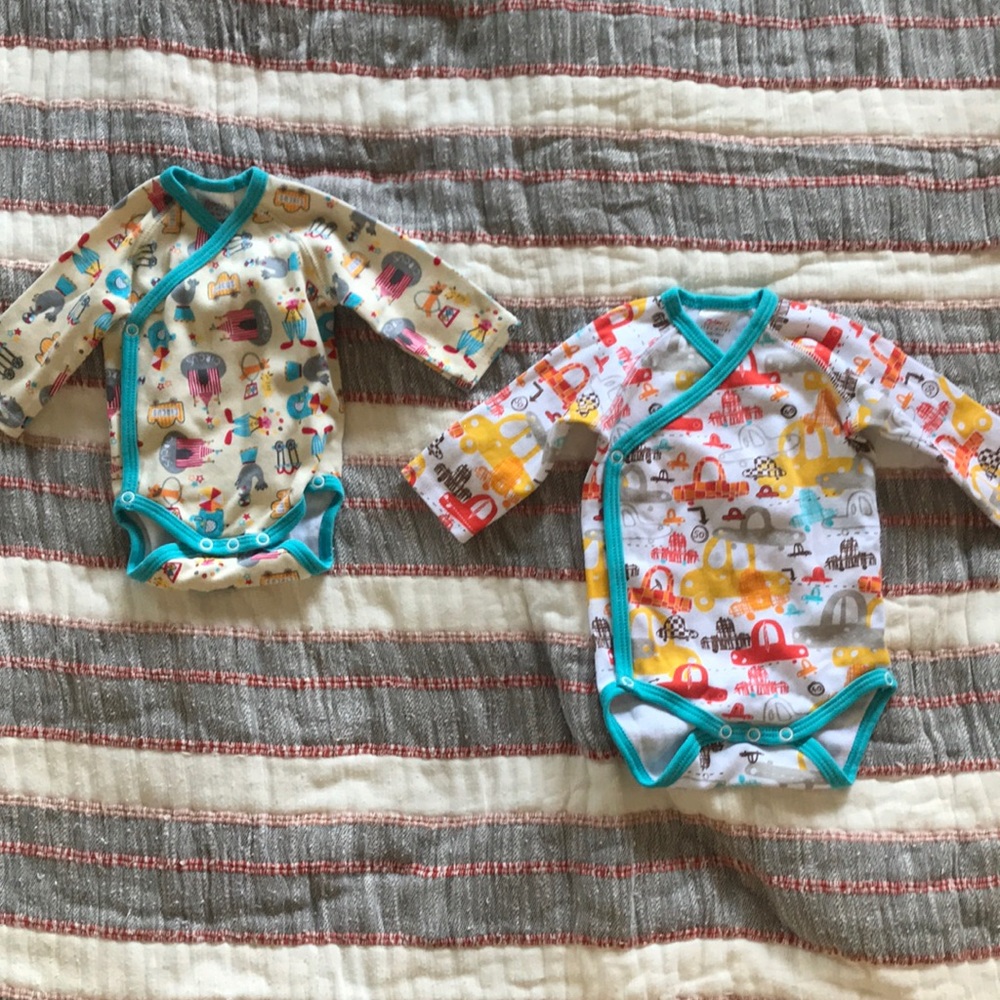 Zutano long sleeve onesies and pants